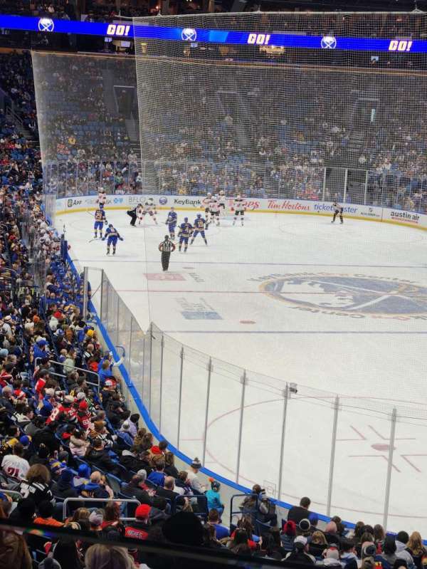 KeyBank Center, section: 201, row: 1, seat: 7