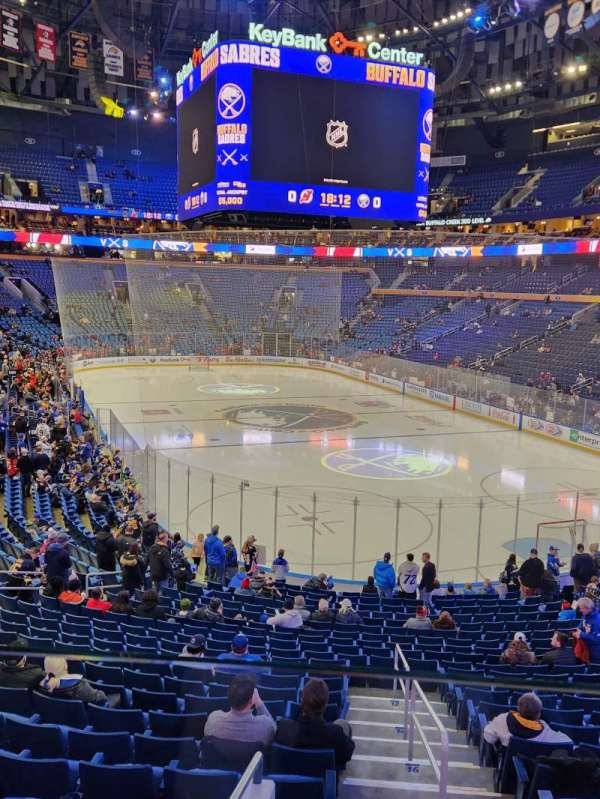 KeyBank Center, section: 201, row: 1, seat: 7