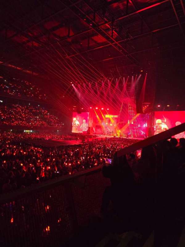 Ziggo Dome, section: 104, row: 2, seat: 109