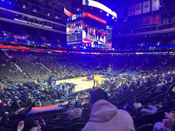 Xfinity Mobile Arena, section: 122, row: 22, seat: 6