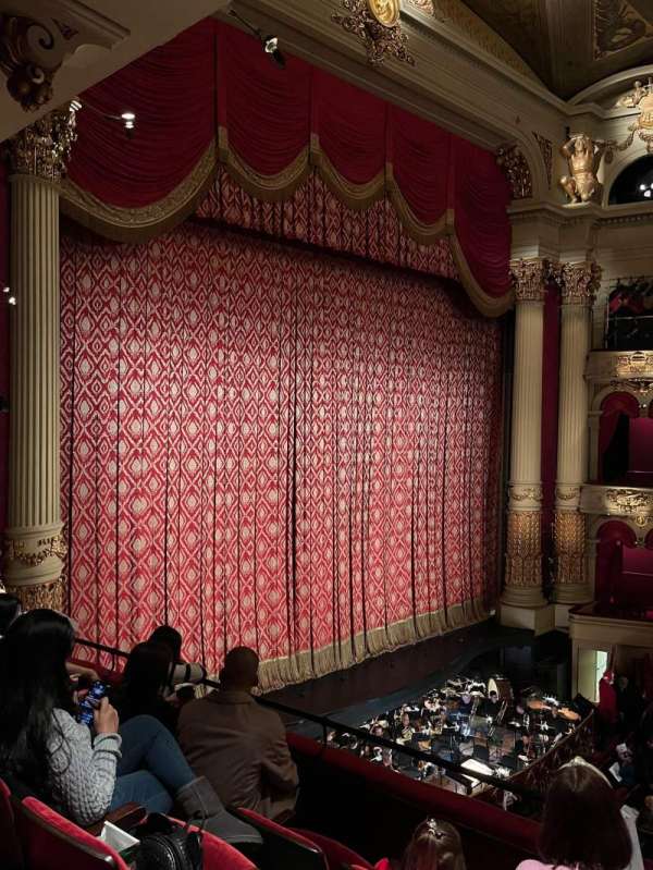 Academy of Music, section: Balcony H, row: B, seat: 45