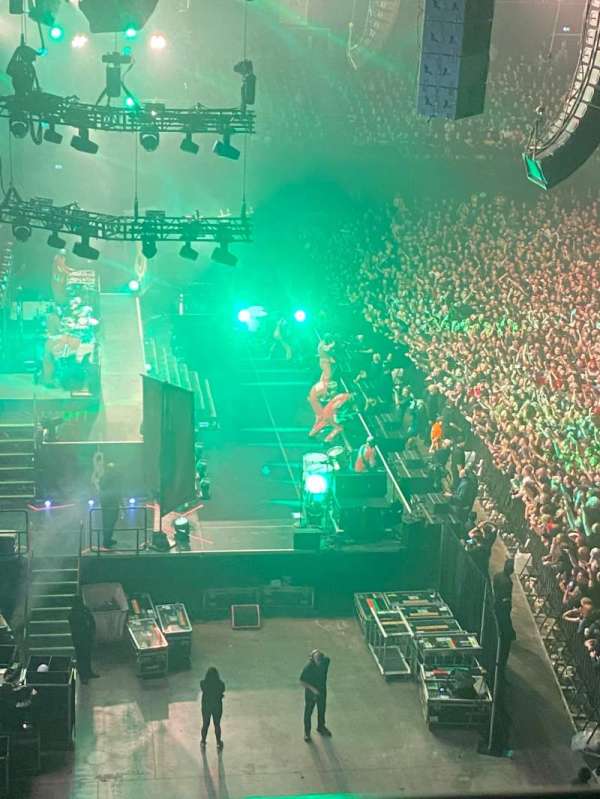Utilita Arena Birmingham, section: 301, row: 1, seat: 8