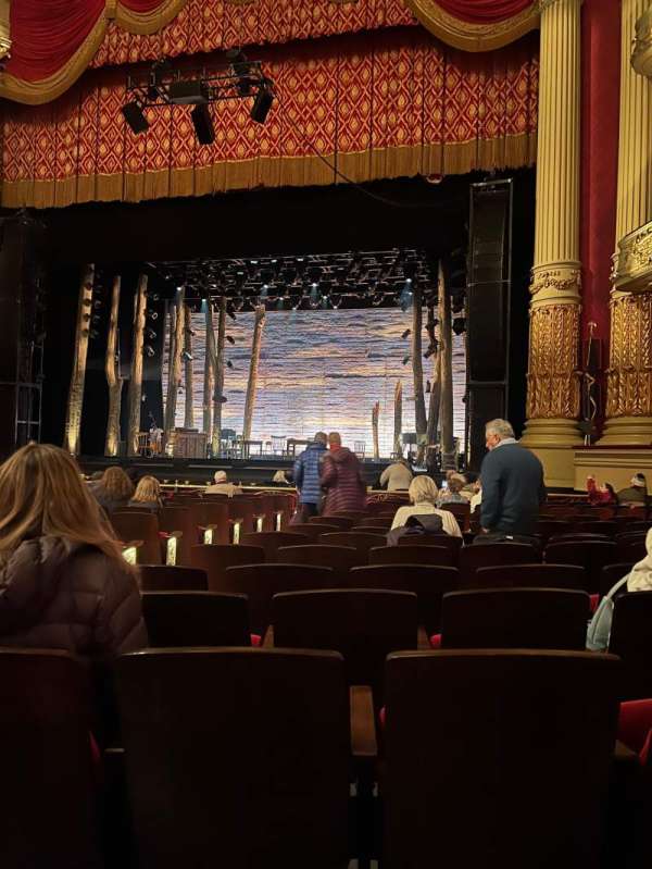 Academy of Music, section: Parquet Right, row: J, seat: 8