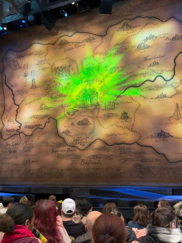 Gershwin Theatre, section: Orchestra C, row: D, seat: 116