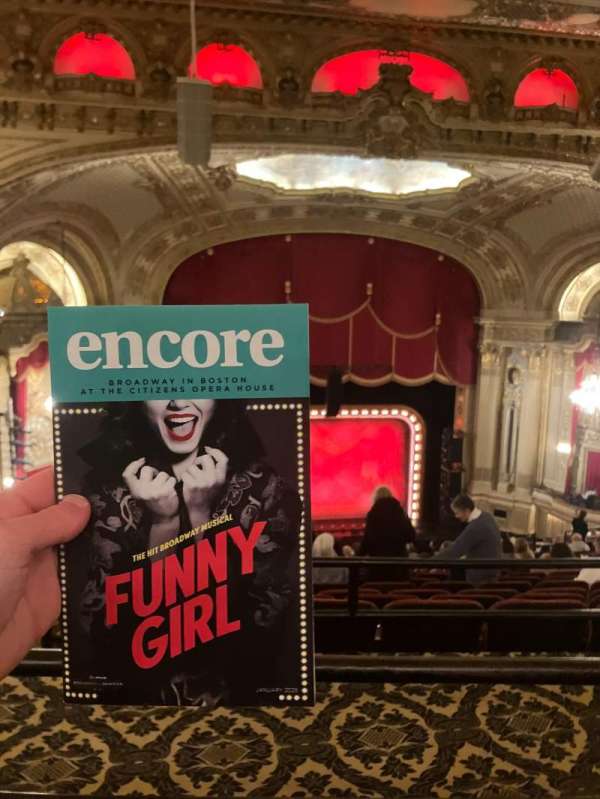 Citizens Bank Opera House, section: Balcony LC, row: Q, seat: 11