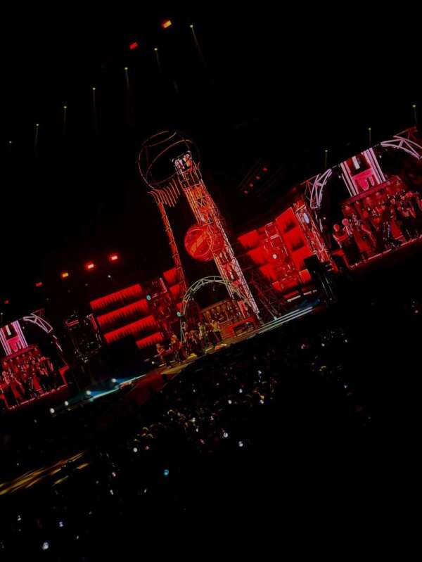 AO Arena, section: 113, row: H, seat: 8