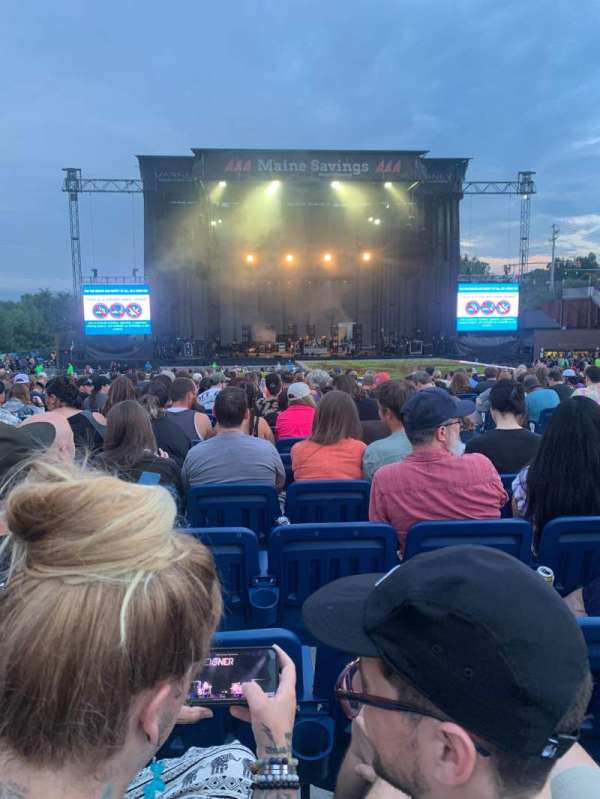 Maine Savings Amphitheater, section: 204, row: U, seat: 5