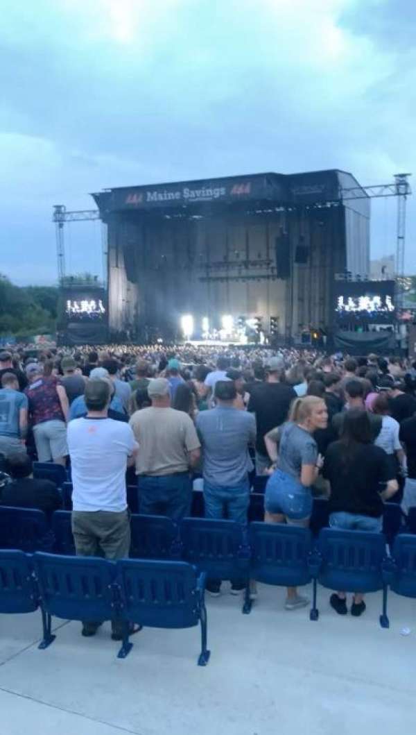 Maine Savings Amphitheater, section: 301, row: c, seat: 7