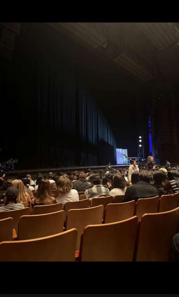 Queen Elizabeth Theatre, Vancouver, section: Left Centre, row: 9