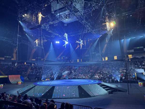 Legacy Arena, section: 128, row: F, seat: 14