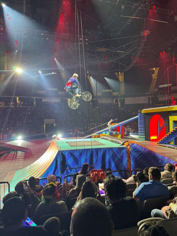Legacy Arena, section: 128, row: F, seat: 14