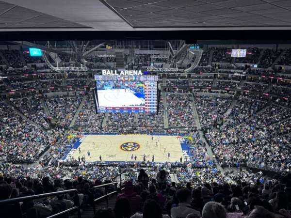 Ball Arena, section: 380, row: 16, seat: 21