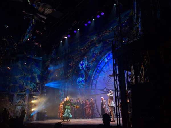 Apollo Victoria Theatre, section: Stalls, row: E, seat: 8