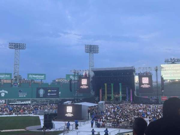 Fenway Park, section: Grandstand 15, row: 1, seat: 16