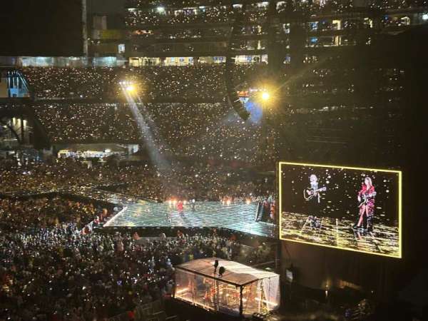 Gillette Stadium, section: 124