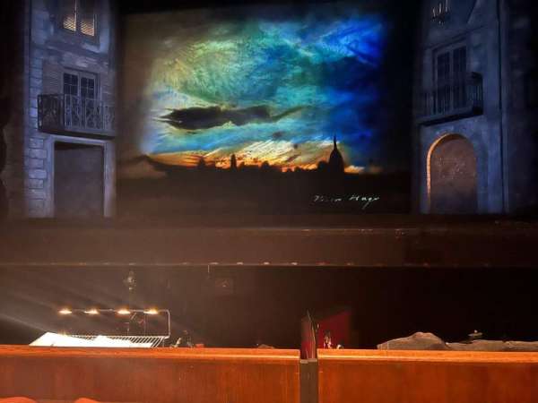 Bass Concert Hall, section: Orchestra, row: B, seat: 124