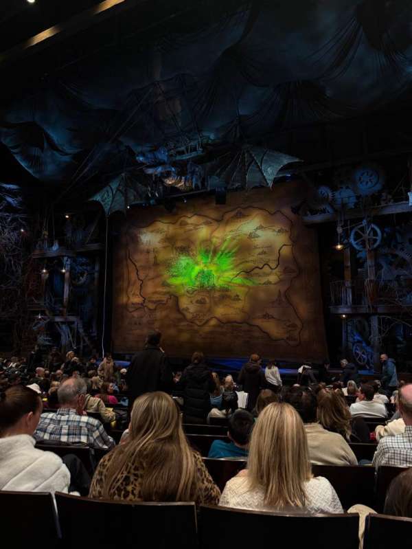 Gershwin Theatre, section: Orchestra R, row: M, seat: 10