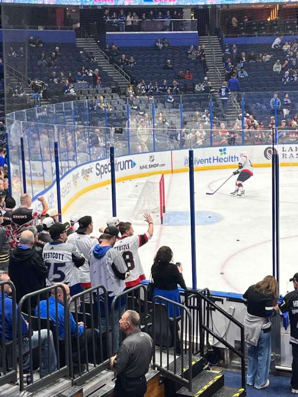 Benchmark International Arena, section: 104, row: N, seat: 3-7