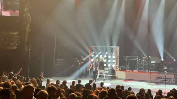 The Venetian Theatre, section: 4, row: BB, seat: 4