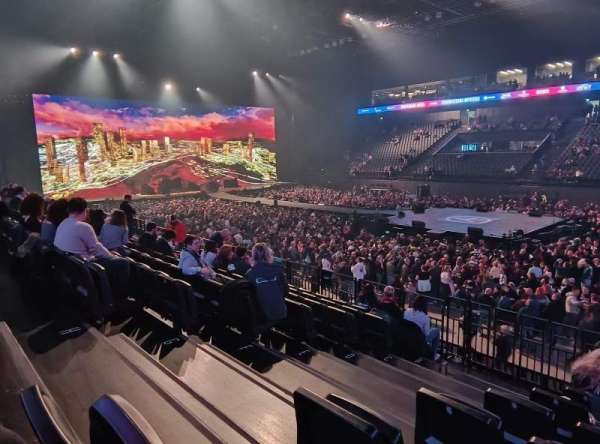 LDLC Arena, section: 204, row: J, seat: 110