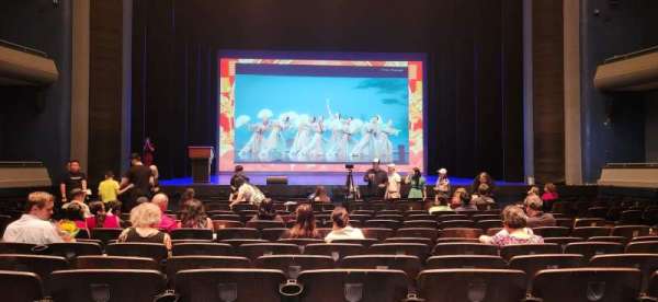 Ferguson Hall at the Straz, section: Orchestra 2 , row: L, seat: 106