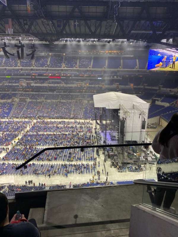 Lucas Oil Stadium, section: 611, row: 4, seat: 2