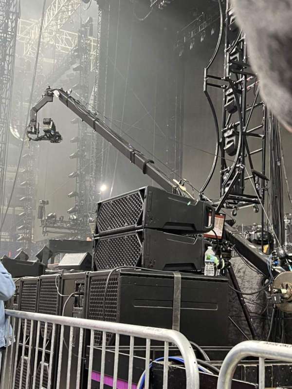 Lucas Oil Stadium, section: Floor B, row: 1, seat: 15