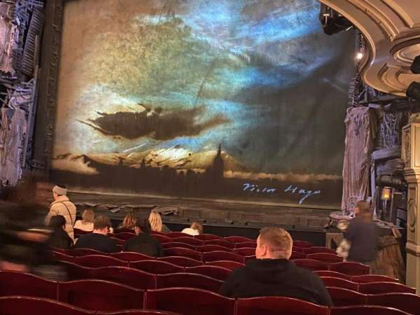 Sondheim Theatre, West End, section: Stalls, row: M, seat: 4