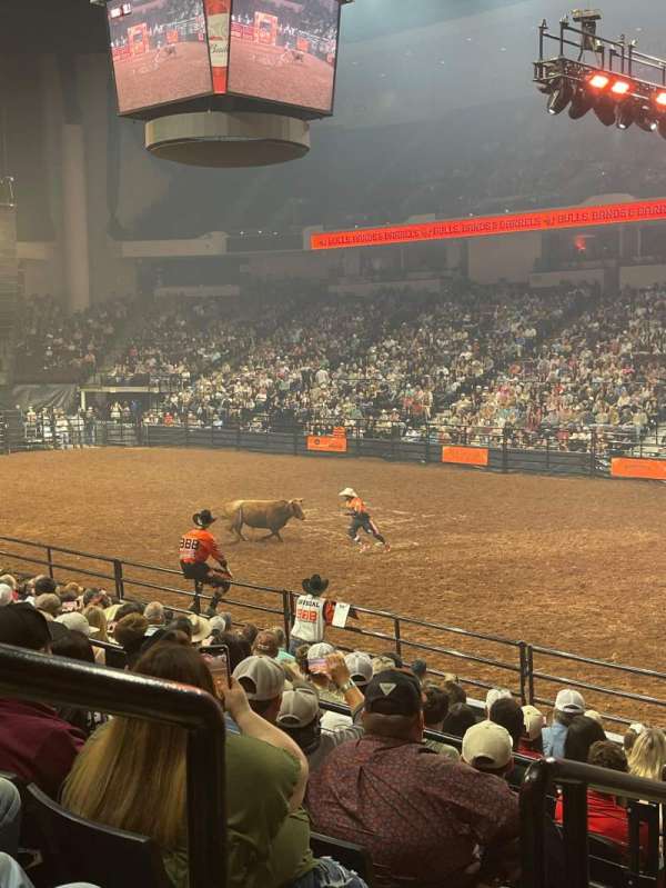 brookshire grocery arena, section: 110, row: N, seat: 14