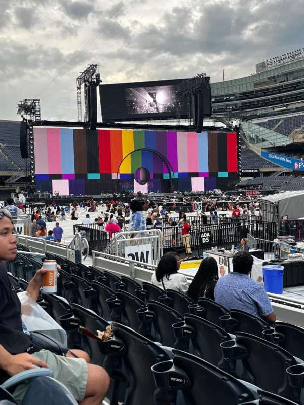 Soldier Field, section: 136, row: 5, seat: 17