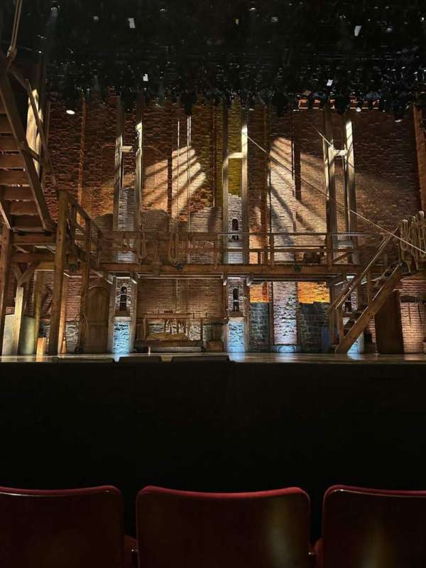 Richard Rodgers Theatre, section: Orchestra C, row: B, seat: 109