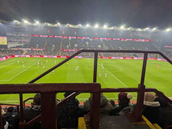 Villa Park, section: P4, row: GG, seat: 181