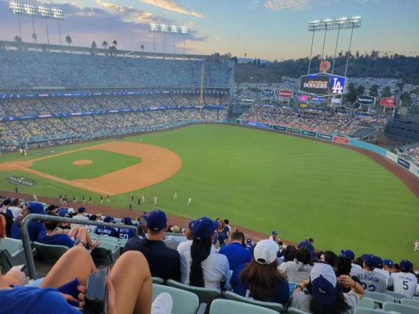 Dodger Stadium, section: 40RS, row: V, seat: 3