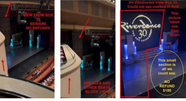 Mahaffey Theatre, section: Box 33, row: 1, seat: 1