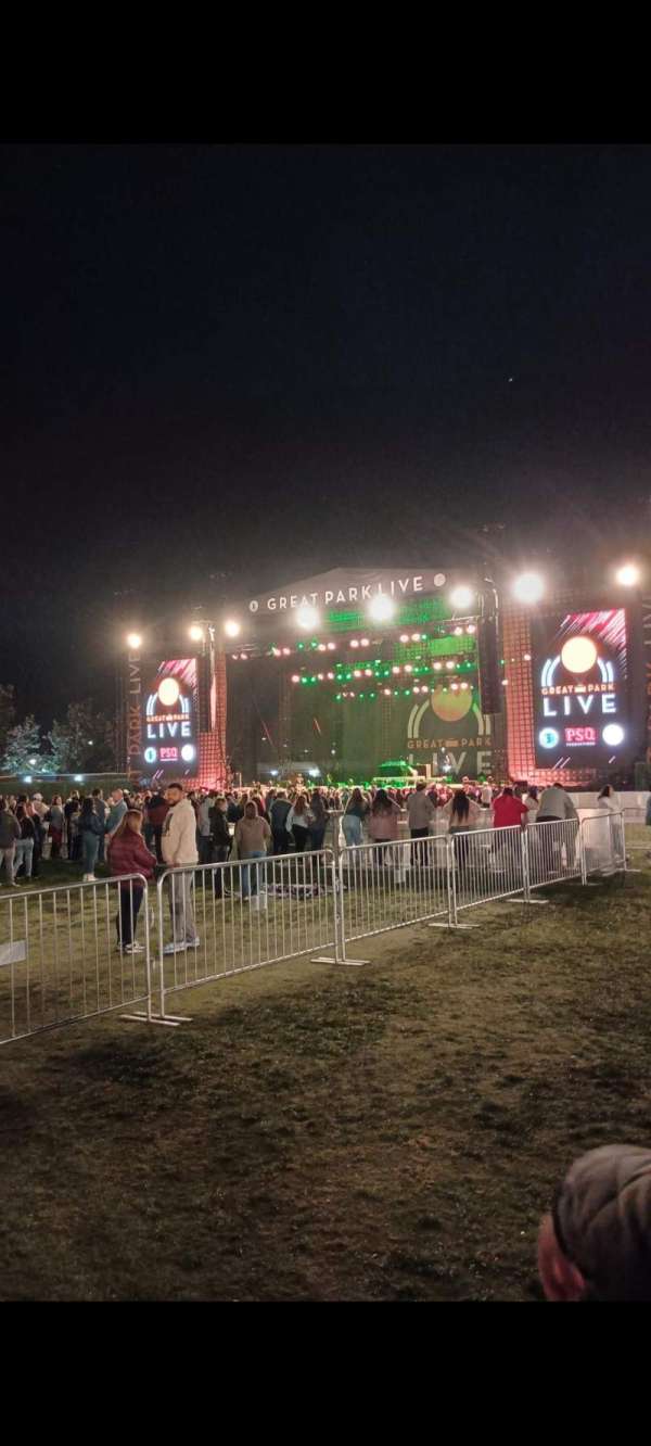 Great Park Live, section: GA 4