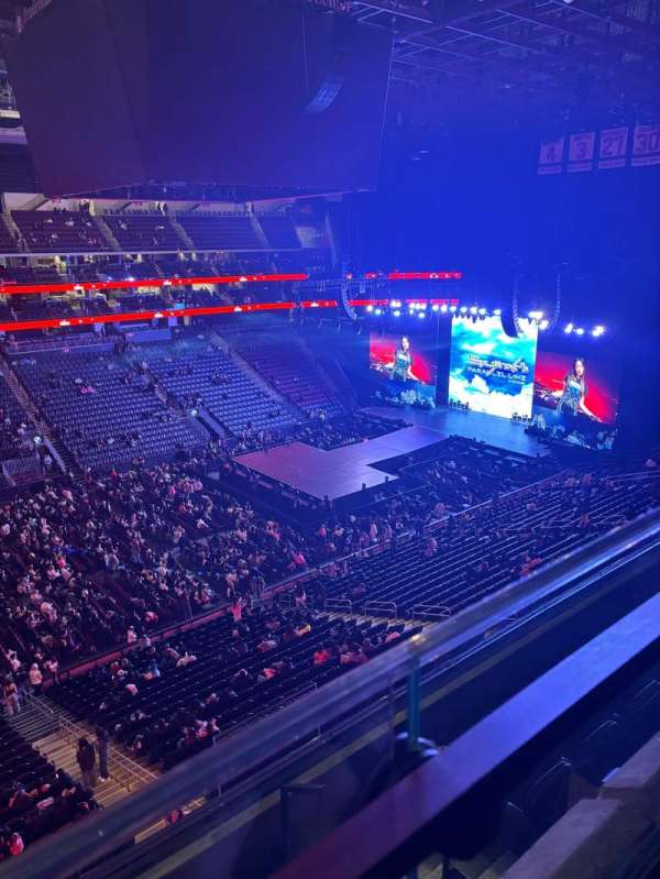 Prudential Center, section: 109, row: 1, seat: 4
