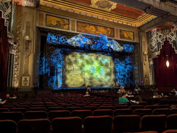 Hollywood Pantages Theatre, section: Orchestra LC, row: V, seat: 309