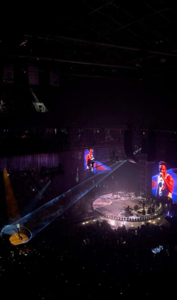 Barclays Center, section: 209, row: 1, seat: 9