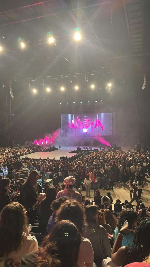 Zénith Paris, section: O, row: 16, seat: 200