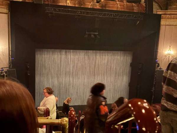 St. James Theatre, section: Mezzanine L, row: L, seat: 1