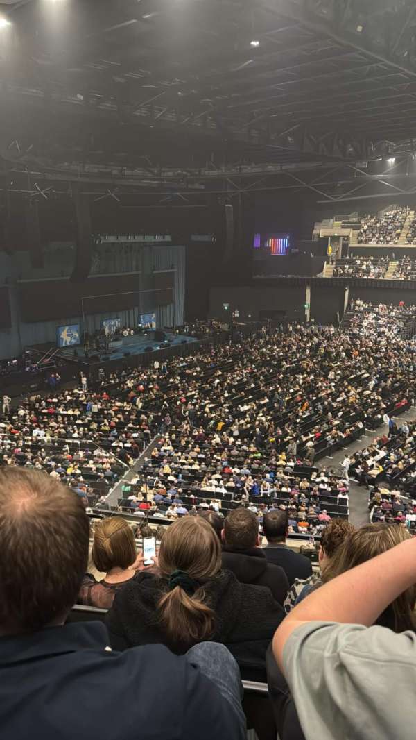 OVO Hydro, section: 225, row: N, seat: 105