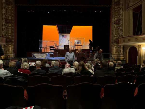 Thalian Hall, section: Parquet, row: H, seat: 111