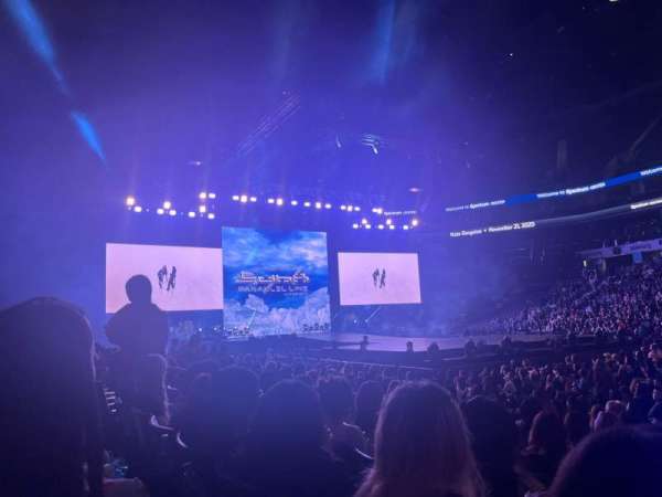 Spectrum Center, section: 104, row: G, seat: 10
