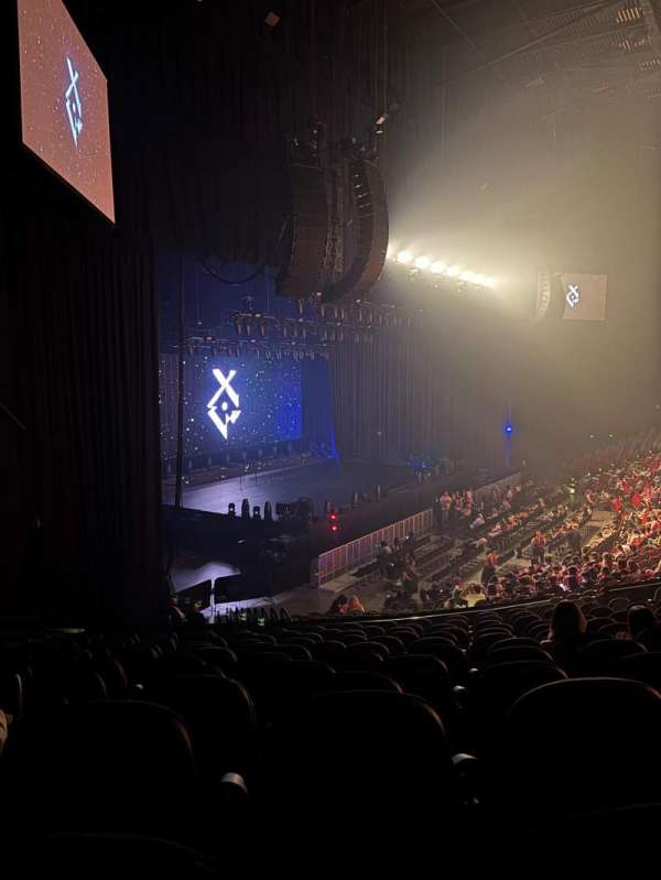 TikTok Entertainment Centre, section: 1, row: Y, seat: 5