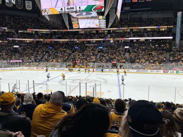 Bridgestone Arena, section: 106, row: E, seat: 7-8
