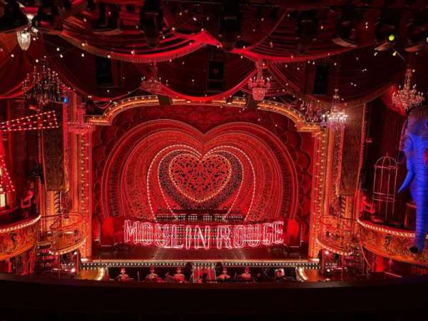 Al Hirschfeld Theatre, section: Mezzanine C, row: F, seat: 109