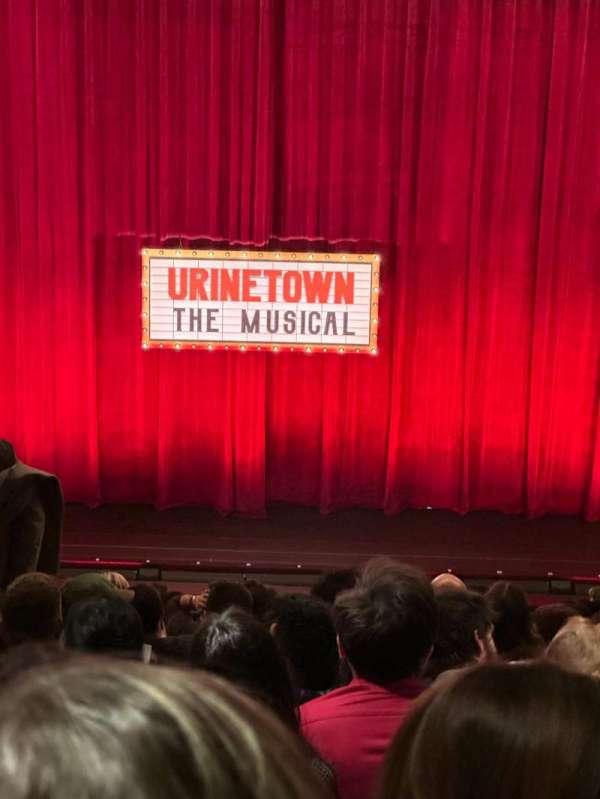 Mainstage at the New York City Center, section: Mezzanine C, row: G, seat: 115
