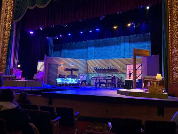 Stadium Theatre, section: Orchestra, row: E, seat: 2