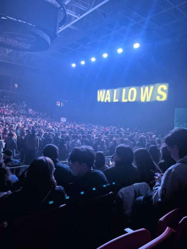UPMC Events Center, section: 106, row: E, seat: 19