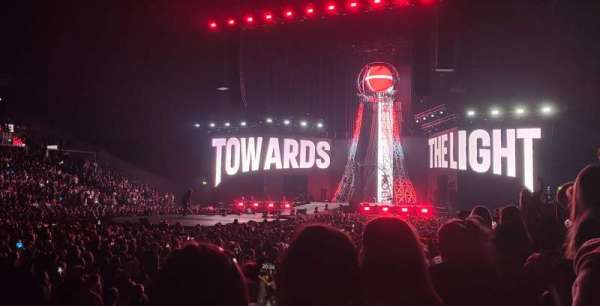 Royal Arena, section: 105, row: 12, seat: 82